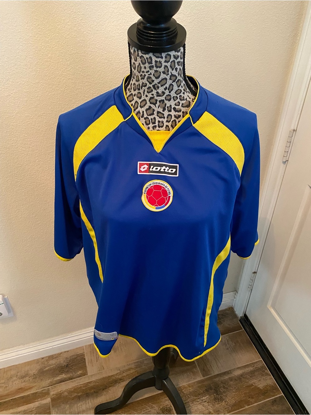 Lotto Men's Blue & Yellow Football Jersey